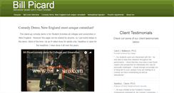 Desktop Screenshot of billpicard.com